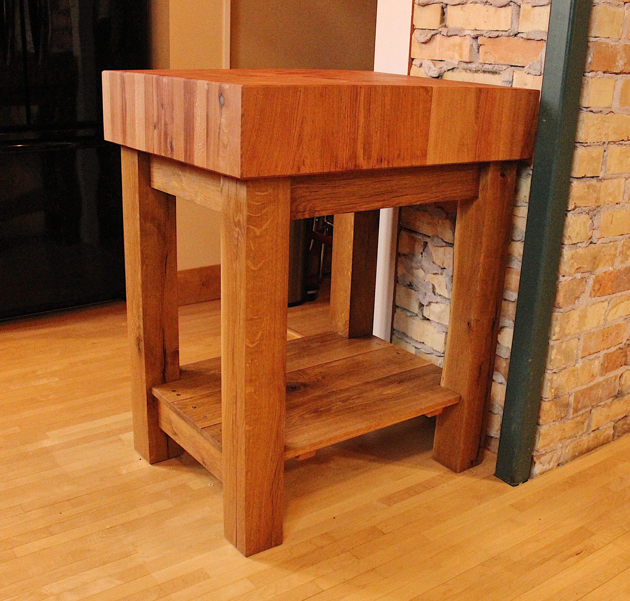 Butcher Block Table ENGER GROVE